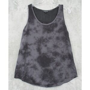 Eileen Fisher Blouse Womens Medium Silk Tie Dye Tank Mesh Lightweight Capsule